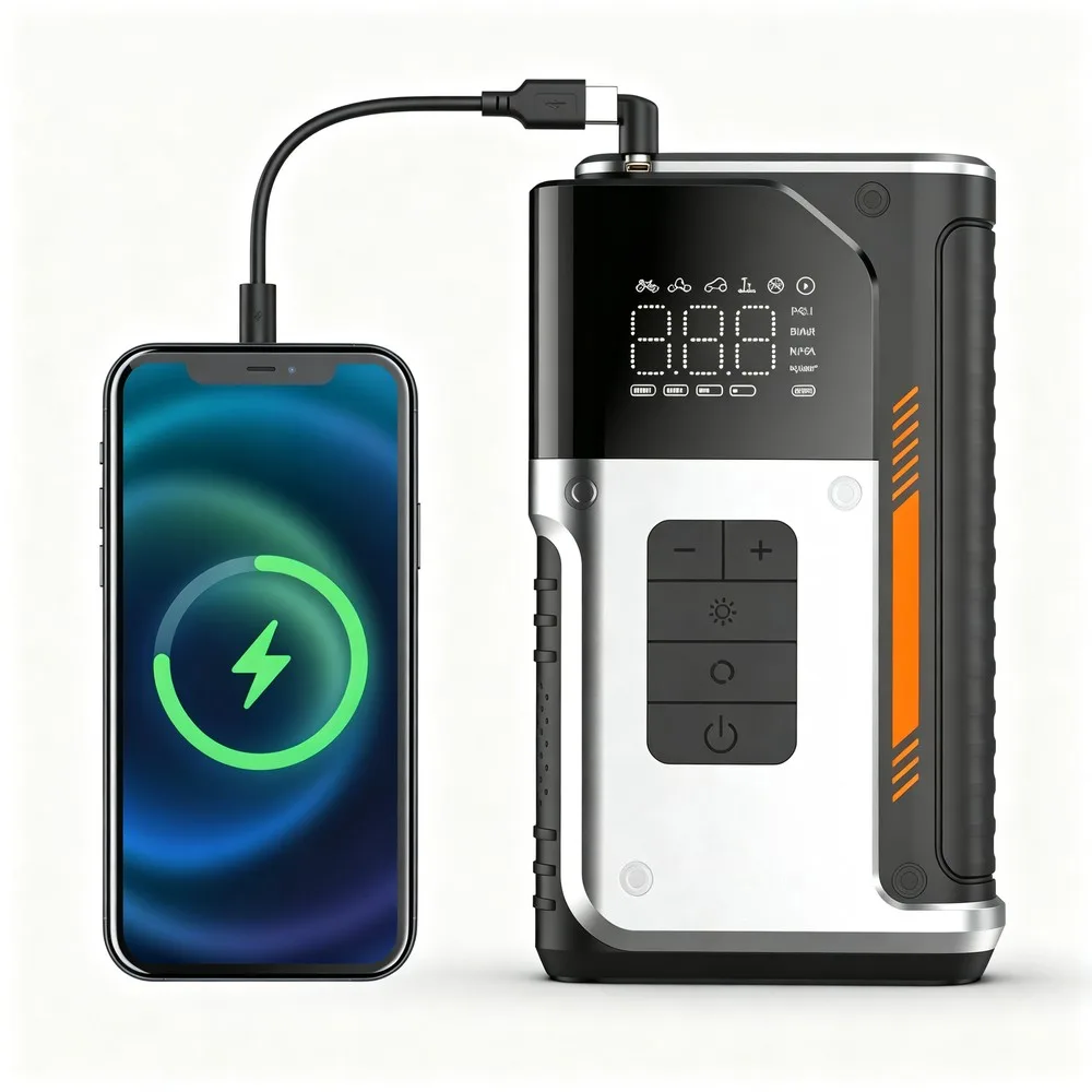 VJS-007 power-bank function scene