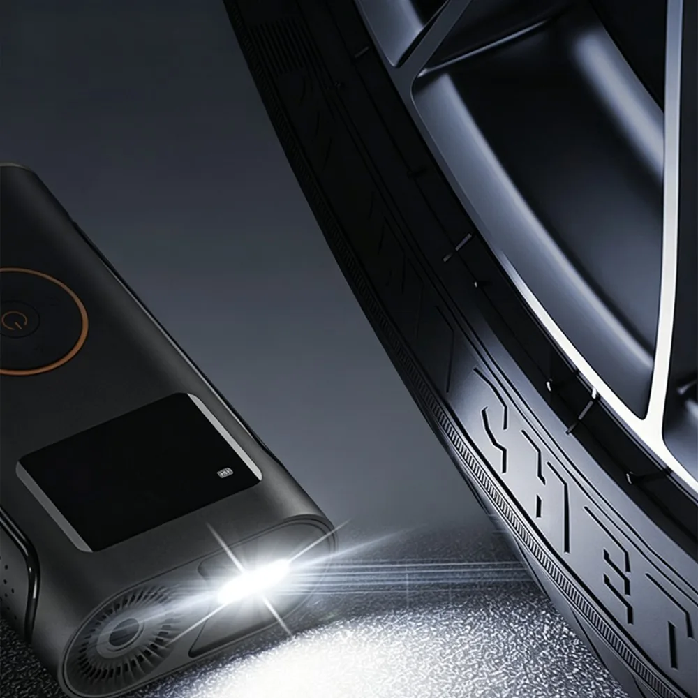 VTI-001 LED light in a low-light tire scene